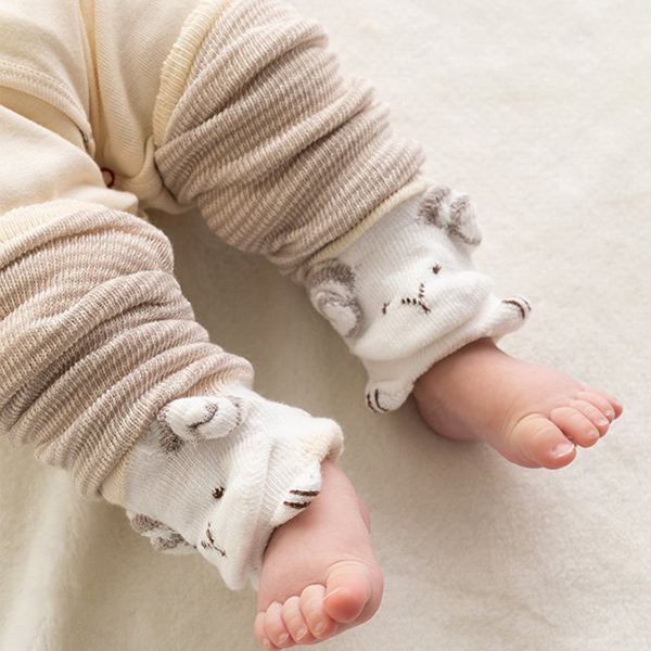 オーガニックコットンレッグウォーマー