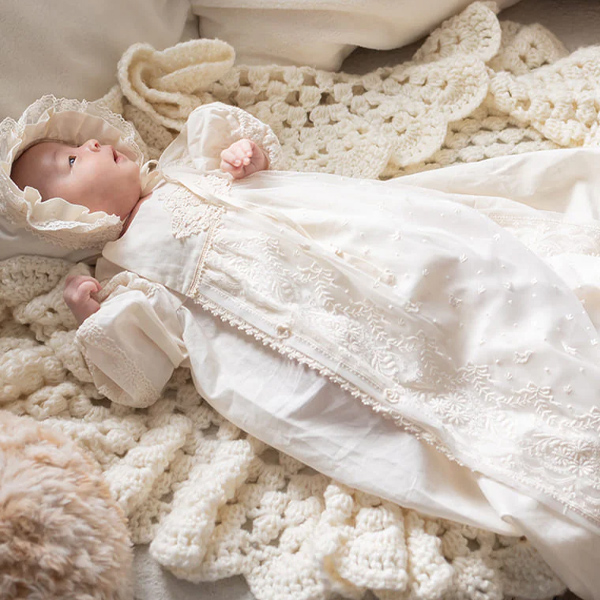 オーガニックコットンベビー セレモニードレス