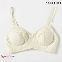 オーガニックコットン レーシーブラ