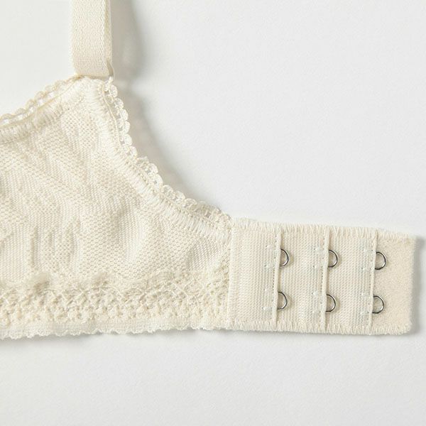 オーガニックコットン レーシーブラ