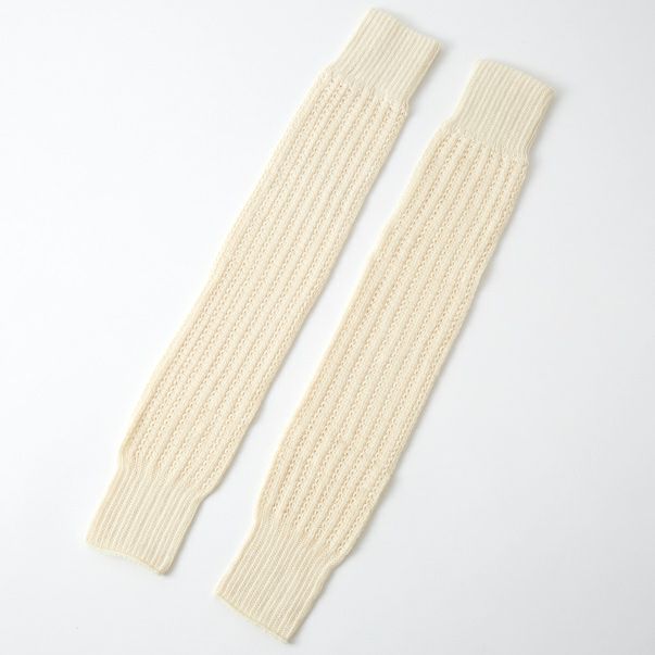 オーガニックコットン レーシー アーム＆レッグウォーマー