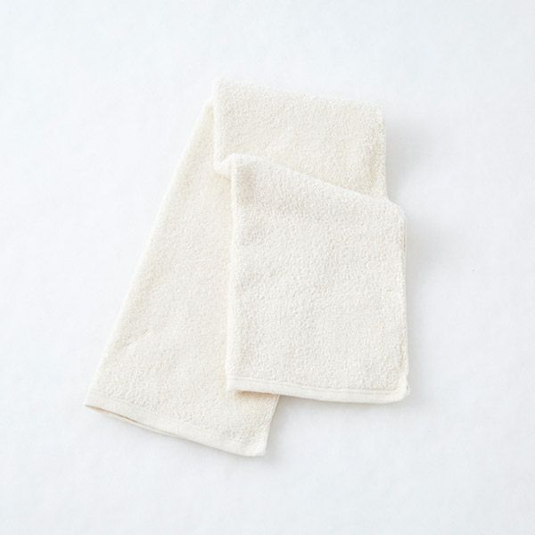 オーガニックコットン スーパーソフトフェイスタオル40×85