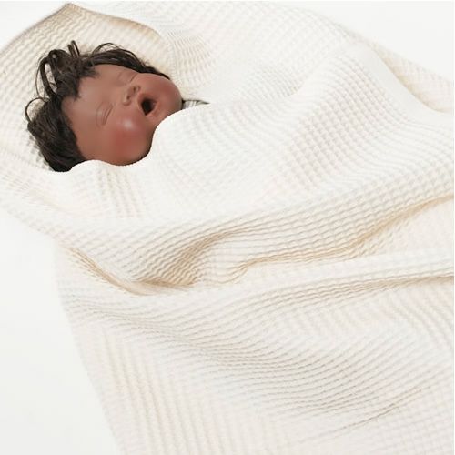 オーガニックコットン ワッフルバスタオル77×144