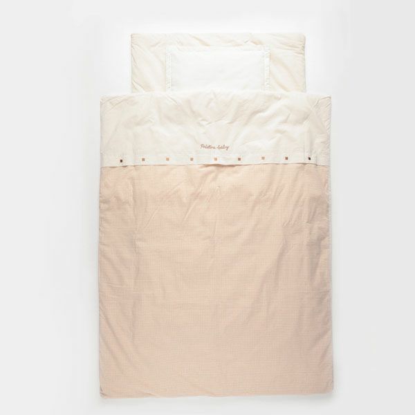 オーガニックコットン ベビー組み布団セット ナチュラル