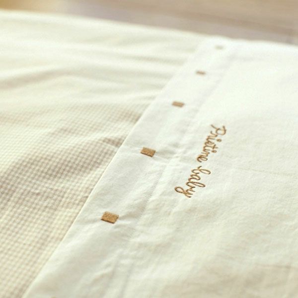 オーガニックコットン ベビー組み布団セット ナチュラル