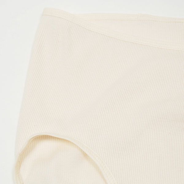 オーガニックコットン テレコショーツ ナチュラル M