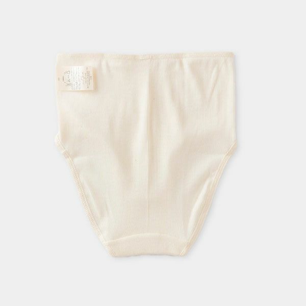 オーガニックコットン テレコショーツ ナチュラル M