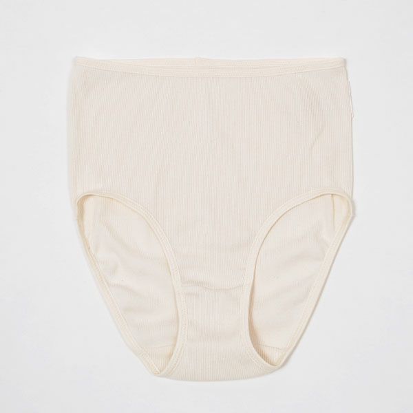 オーガニックコットン テレコショーツ ナチュラル M