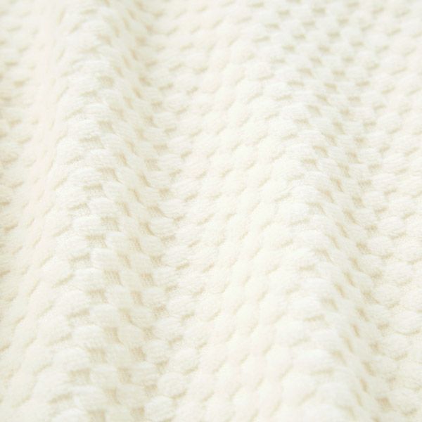オーガニックコットン 薄手市松ミニブランケット (50×70cm)