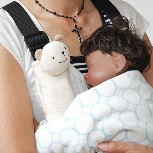 オーガニックコットン キャリーカバー くま
