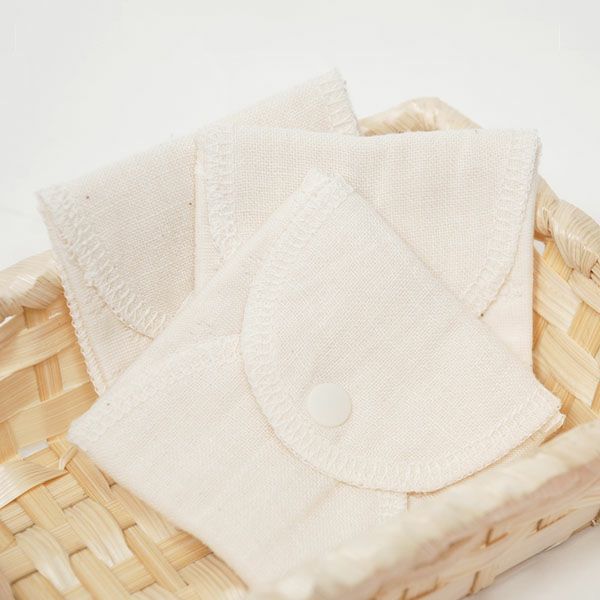 オーガニックコットン パンティライナー エアニット×ガーゼ 3枚セット