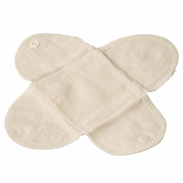 オーガニックコットン パンティライナー エアニット×ガーゼ 3枚セット