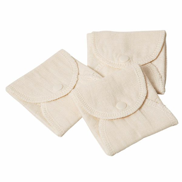 オーガニックコットン パンティライナー エアニット×ガーゼ 3枚セット