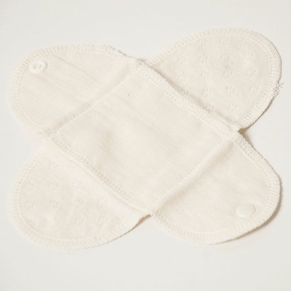 オーガニックコットン パンティライナー エアニット×ガーゼ 3枚セット