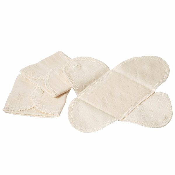 オーガニックコットン パンティライナー エアニット×ガーゼ 3枚セット