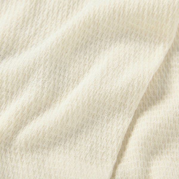 オーガニックコットン 薄手テレコ腹巻 ナチュラル ML