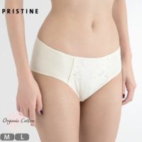 オーガニックコットン エンブロイダリーレースショーツ