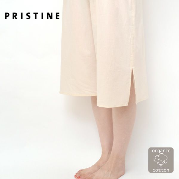 オーガニックコットン ちりめんペチパンツ M