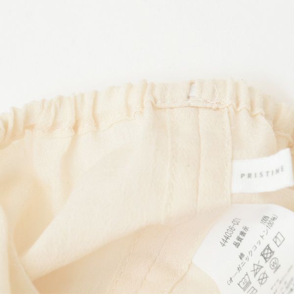 オーガニックコットン ちりめんペチパンツ M