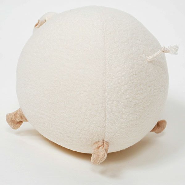 オーガニックコットン ひつじガラガラボール