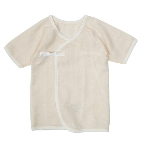 オーガニックコットン ガーゼ短肌着