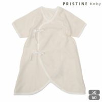 オーガニックコットン ガーゼコンビ肌着 ナチュラル