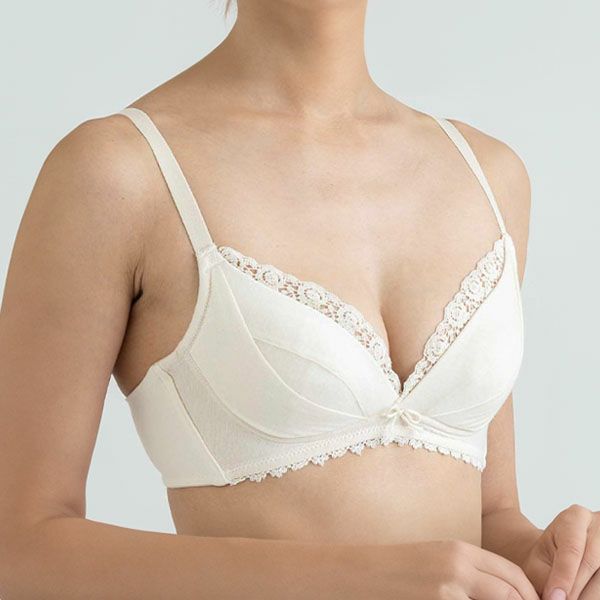 オーガニックコットン ふわぴたスワンブラ