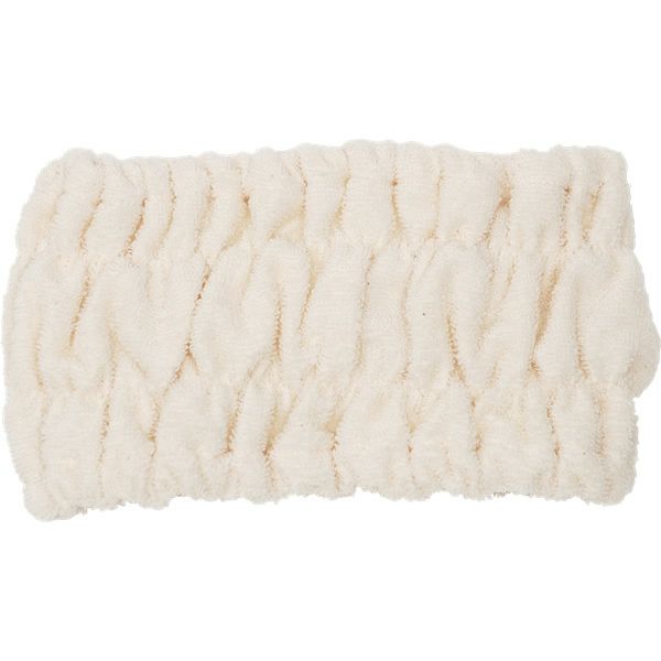 オーガニックコットン リボン付きヘアターバン ナチュラル