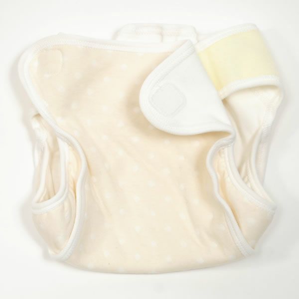 オーガニックコットン エアニットおむつカバー内ベルトタイプ