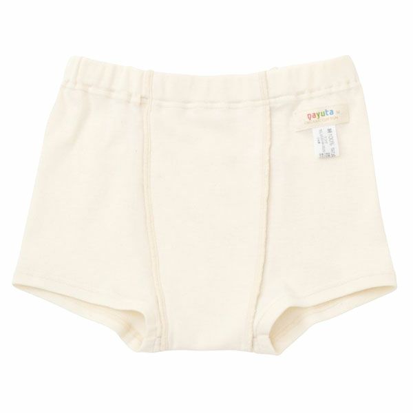 オーガニックコットン 男女児兼用ショート丈トランクス