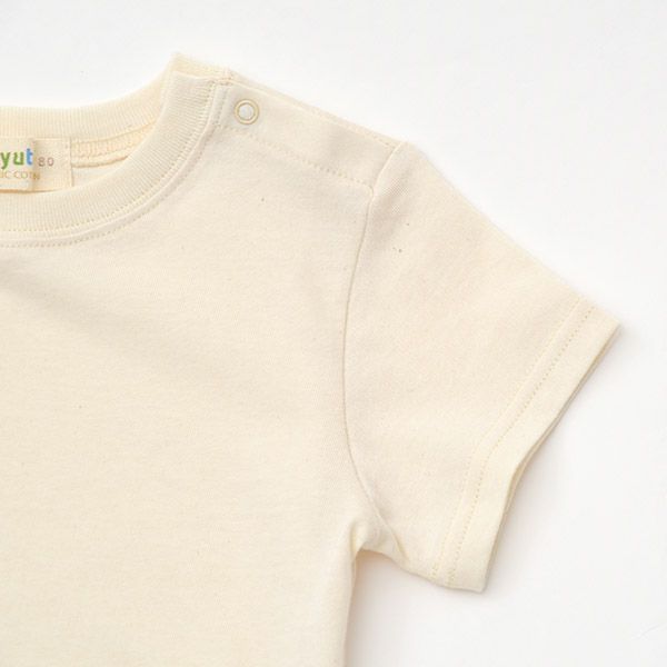 オーガニックコットン ベビー半袖Tシャツ