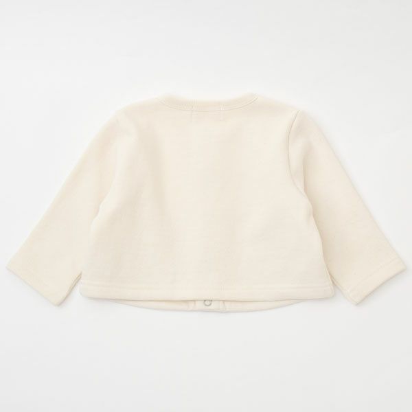 オーガニックコットン ベビー＆キッズ裏毛カーディガン