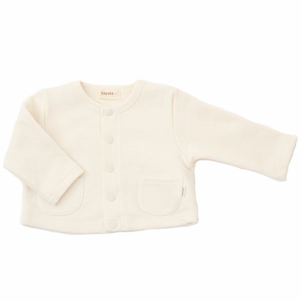 オーガニックコットン ベビー＆キッズ裏毛カーディガン