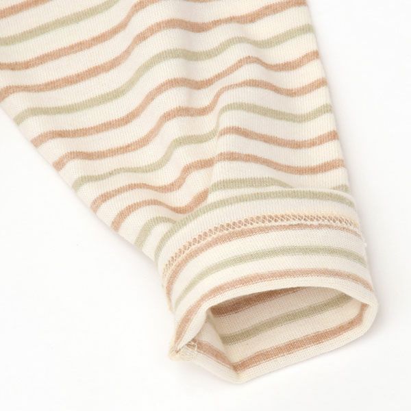 オーガニックコットン ベビー＆キッズ長袖ハイネックシャツ