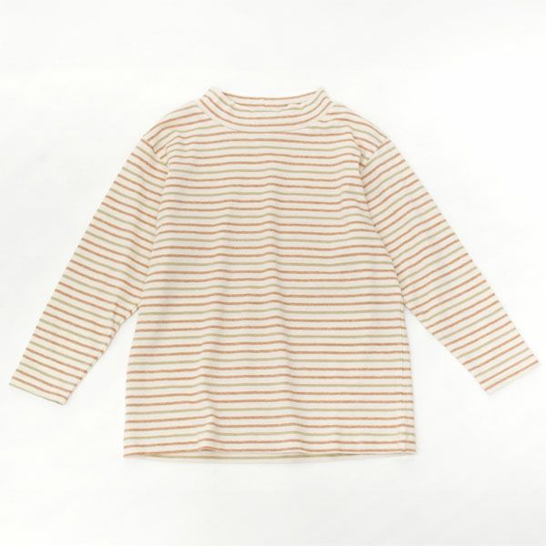 オーガニックコットン ベビー＆キッズ長袖ハイネックシャツ