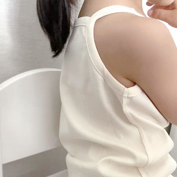 オーガニックコットン 女児キャミソール