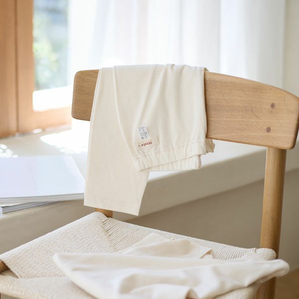 オーガニックコットン レディース七分丈レギンス