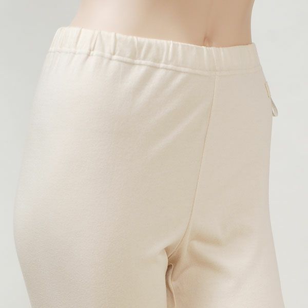 オーガニックコットン レディース十分丈レギンス