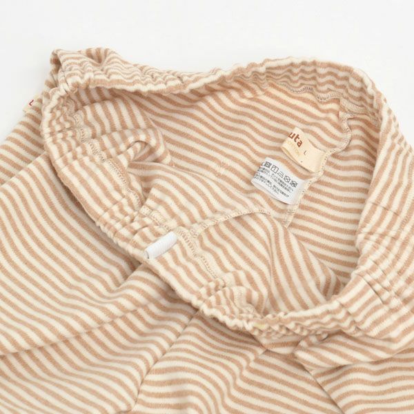 オーガニックコットン ボーダールームパンツ