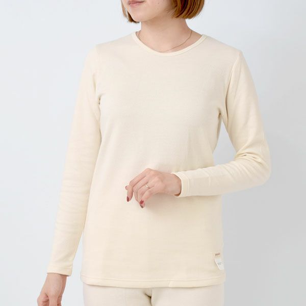 オーガニックコットン 接結ロングスリーブシャツ(厚手)