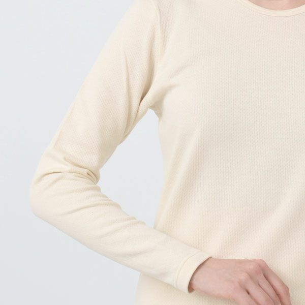 オーガニックコットン 接結ロングスリーブシャツ(厚手)