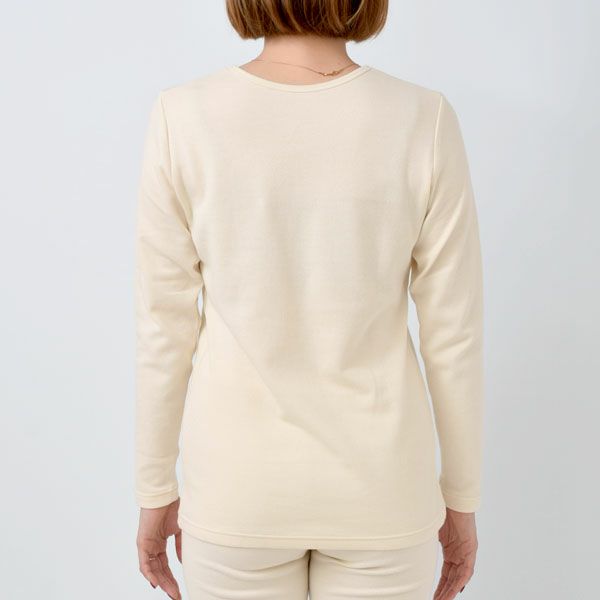 オーガニックコットン 接結ロングスリーブシャツ(厚手)