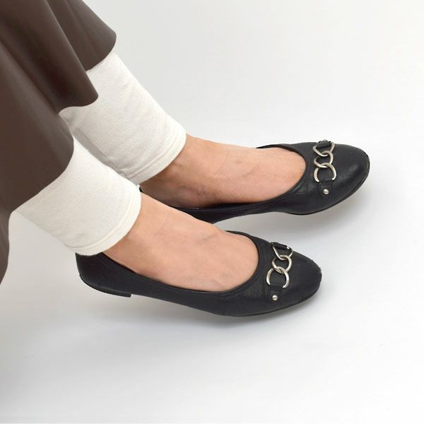 オーガニックコットン レディース10分丈レギンス(厚手)