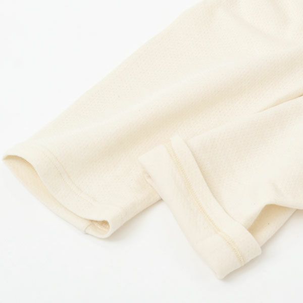 オーガニックコットン レディース10分丈レギンス(厚手)