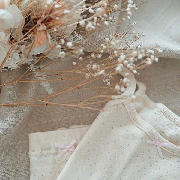 オーガニックコットン 女児エリゼキャミソール