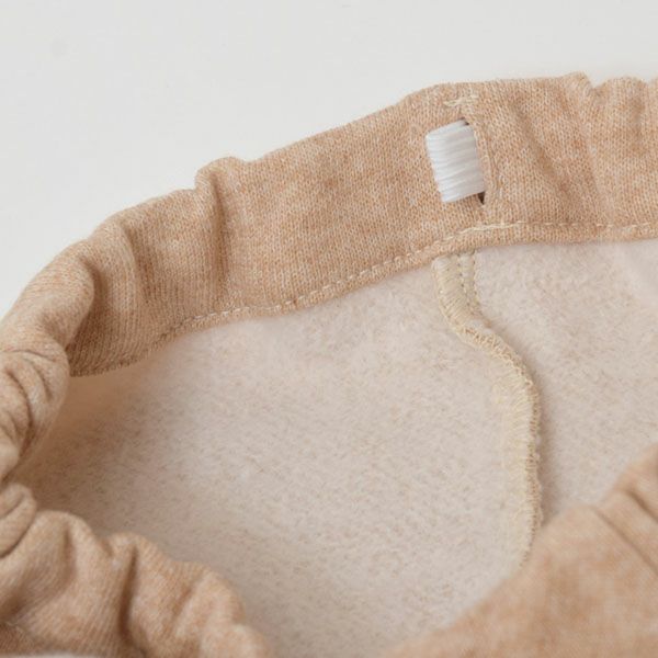 オーガニックコットン ベビー裏起毛パンツ