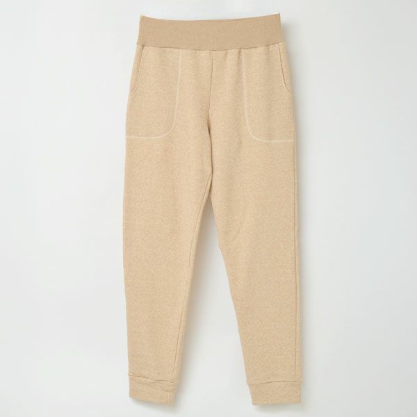 オーガニックコットン 裏起毛あったかパンツ
