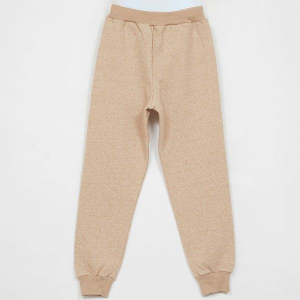 オーガニックコットン キッズ 裏起毛あったかパンツ