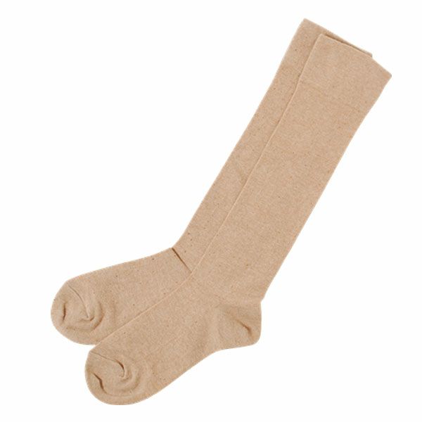 オーガニックコットン ゴムなしハイソックス