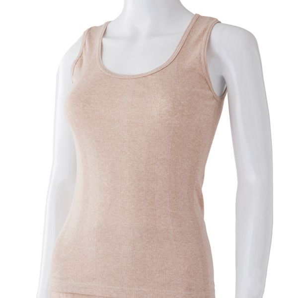 オーガニックコットン リブフライスタンクトップ